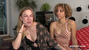 Lesbian Couple Enjoy the Double Dong
